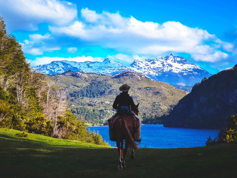 Randonnée équestre Lago Verde Chili